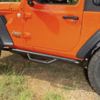 Load image into Gallery viewer, Rugged Ridge Spartan Nerf Bar Textured Black 18-20 Jeep Wrangler JL 2 Door - Installation View