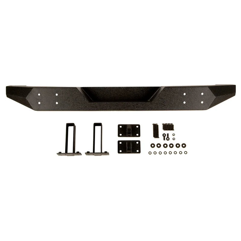 Rugged Ridge Spartan Rear Bumper Full Width 07-18 Jeep Wrangler JK - Side View