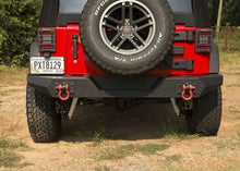Load image into Gallery viewer, Rugged Ridge Spartan Rear Bumper Full Width 07-18 Jeep Wrangler JK - Installation View