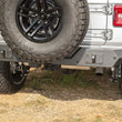 Load image into Gallery viewer, Rugged Ridge Spartan Rear Bumper Full Width 18-20 Jeep Wrangler JL - Side View