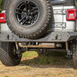 Load image into Gallery viewer, Rugged Ridge Spartan Rear Bumper Full Width 18-20 Jeep Wrangler JL - Back View