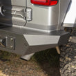 Load image into Gallery viewer, Rugged Ridge Spartan Rear Bumper Full Width 18-20 Jeep Wrangler JL - Installation View