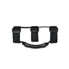 Load image into Gallery viewer, Rugged Ridge Steel Grab Handles F/R Kit Black 07-18 Jeep Wrangler JK/JKU - Detail View