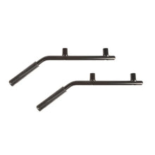 Load image into Gallery viewer, Rugged Ridge Steel Grab Handles Rear Pair Black 07-18 Jeep Wrangler JK /JKU - Main Product View