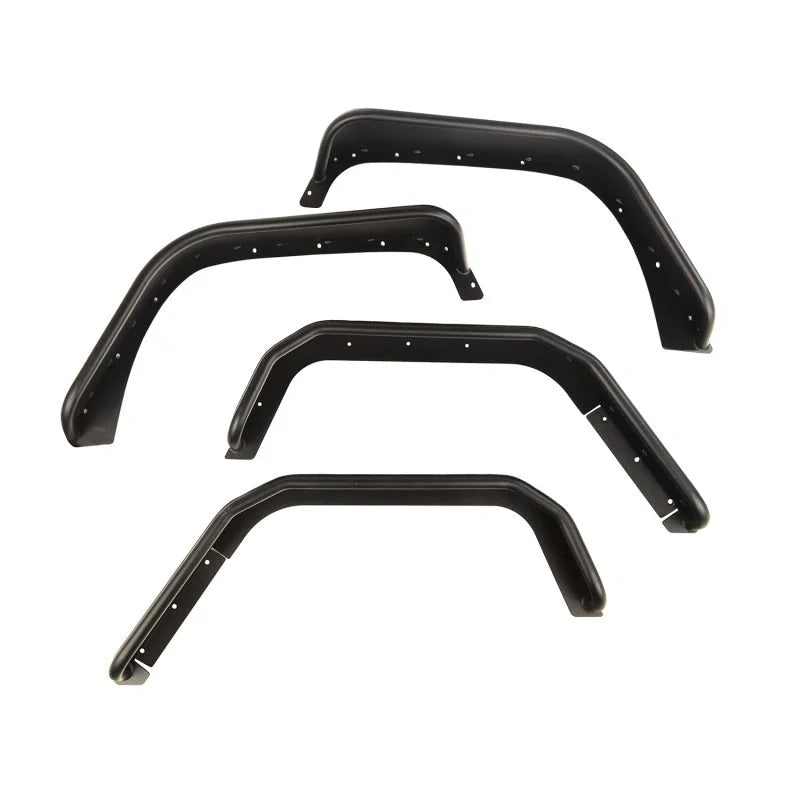 Rugged Ridge Steel Tube Fenders F/R Set 07-18 Jeep Wrangler JK - Main Product View