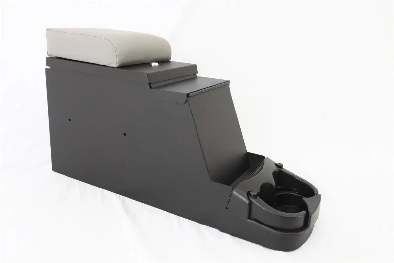 Rugged Ridge Stereo Security Console Gray 76-95 Jeep CJ / Jeep Wrangler - Back View