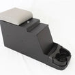 Load image into Gallery viewer, Rugged Ridge Stereo Security Console Gray 76-95 Jeep CJ / Jeep Wrangler - Installation View