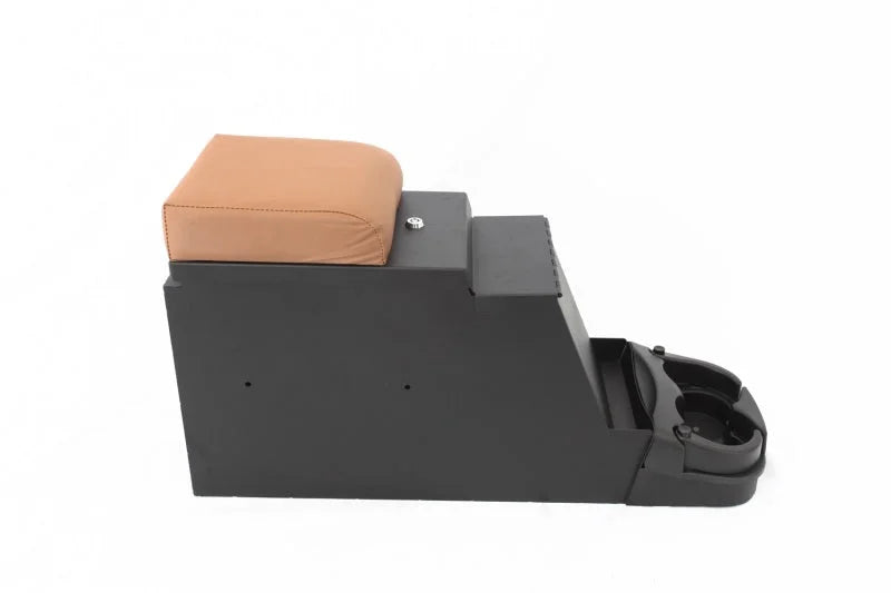 Rugged Ridge Stereo Security Console Spice 76-95 Jeep CJ / Jeep Wrangler - Installation View