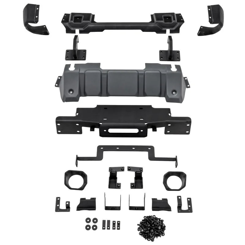 Rugged Ridge Stubby Venator Front Bumper 18-20 Jeep Wrangler JL/JT - Main Product View