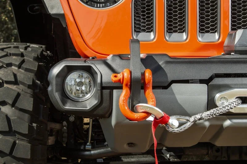 Rugged Ridge Stubby Venator Front Bumper 18-20 Jeep Wrangler JL/JT - Side View