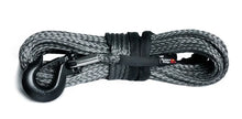 Load image into Gallery viewer, Rugged Ridge Synthetic Winch Line Dark Gray 7/16in x 90 Ft - Main Product View