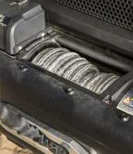 Load image into Gallery viewer, Rugged Ridge Synthetic Winch Line Dark Gray 7/16in x 90 Ft - Side View