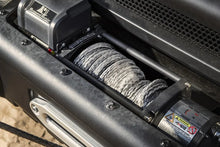 Load image into Gallery viewer, Rugged Ridge Synthetic Winch Line Dark Gray 7/16in x 90 Ft - Detail View