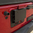 Load image into Gallery viewer, Rugged Ridge Tire Carrier Delete Kit 07-18 Jeep Wrangler JK - Side View