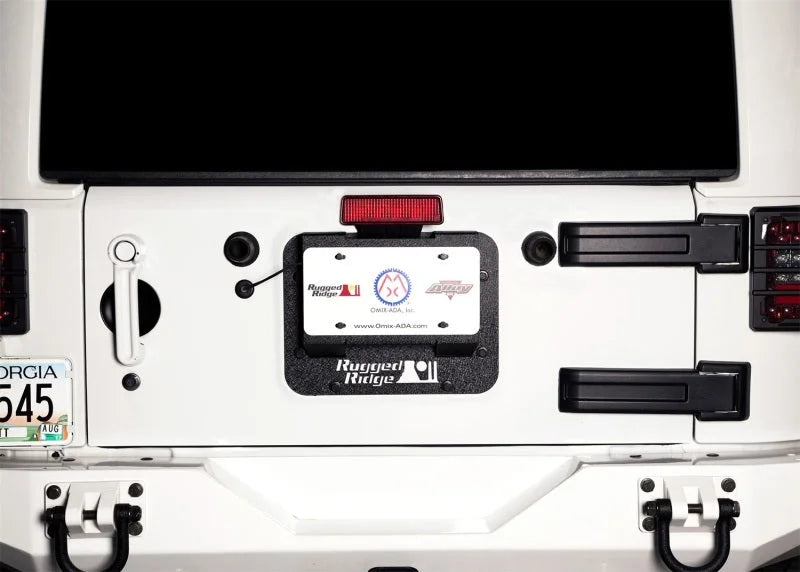 Rugged Ridge Tire Carrier Delete Kit 07-18 Jeep Wrangler JK - Additional View 6