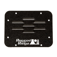 Load image into Gallery viewer, Rugged Ridge Tire Carrier Delete Plate 07-18 Jeep Wrangler JK - Main Product View