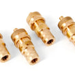 Load image into Gallery viewer, Rugged Ridge Tire Deflator Kit 4-Piece Brass
