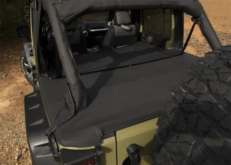 Rugged Ridge Tonneau Cover Extension 07-18 Jeep Wrangler JKU 4 Door - Side View