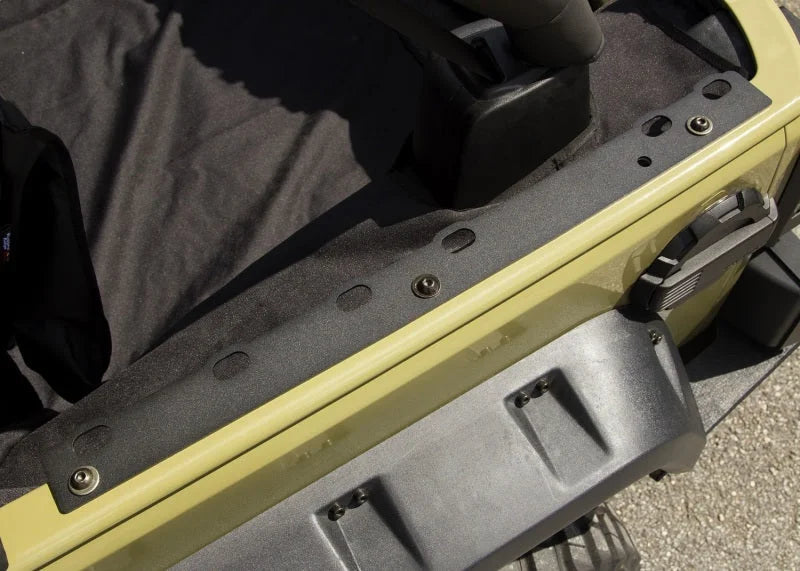 Rugged Ridge Trail Anchor Rail Kit Jeep Wrangler JKU 4-Door - Back View