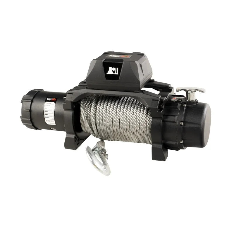 Rugged Ridge Trekker C10 Winch 10000lb Cable Wired - Detail View