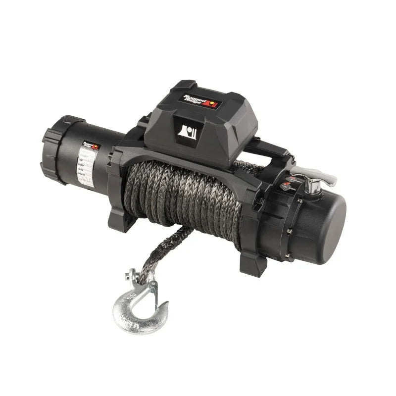 Rugged Ridge Trekker S12.5 Winch 12500lb Rope Wireless - Installation View