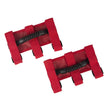Load image into Gallery viewer, Rugged Ridge Ultimate Grab Handles Red 55-20 CJ/Jeep Wrangler /JT - Main Product View