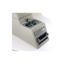 Load image into Gallery viewer, Rugged Ridge Ultimate Locking Console Gray 76-95 Jeep CJ / Jeep Wrangler - Side View