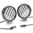 Load image into Gallery viewer, Rugged Ridge Universal 7in. Round LED Driving Light - Pair - Back View