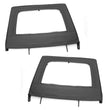 Load image into Gallery viewer, Rugged Ridge Upper Door Kit Rear Black 07-18 4-Dr Jeep Wrangler JK