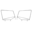 Load image into Gallery viewer, Rugged Ridge Upper Door Skin Frames 87-95 Jeep Wrangler YJ