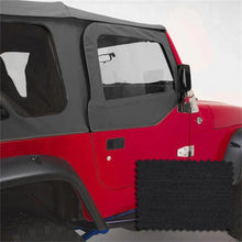 Load image into Gallery viewer, Rugged Ridge Upper Soft Door Kit Black Diamond 03-06 Jeep Wrangler