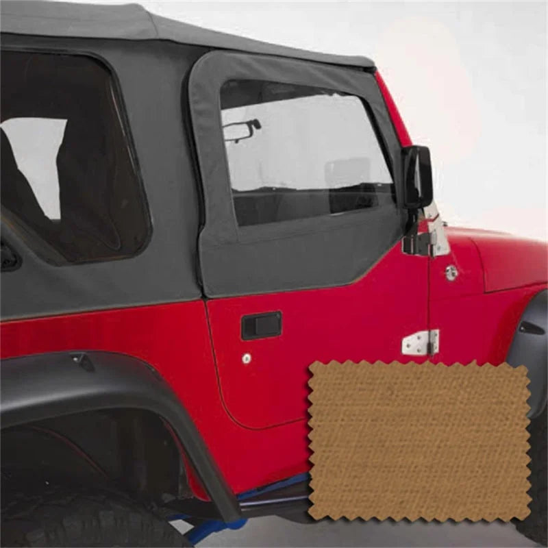 Rugged Ridge Upper Soft Door Kit Spice 97-06 Jeep Wrangler - Main Product View