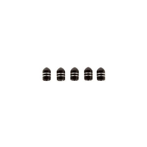 Rugged Ridge Valve Stem Cap Aluminum Black 5 Pack - Main Product View