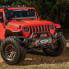 Load image into Gallery viewer, Rugged Ridge Venator Front Bumper Overrider 18-19 JL - Back View