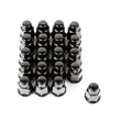 Load image into Gallery viewer, Rugged Ridge Wheel Lug Nut Set of 20 Black 1/2-20 - Main Product View