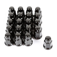 Load image into Gallery viewer, Rugged Ridge Wheel Lug Nut Set of 20 Black 1/2-20 - Side View