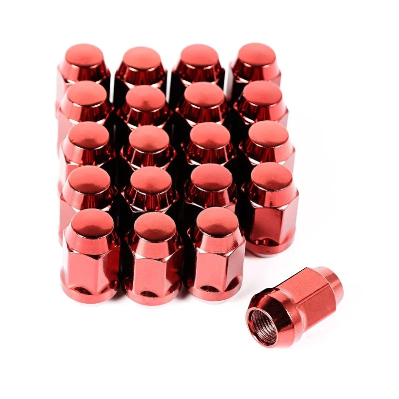 Rugged Ridge Wheel Lug Nut Set of 20 Red 1/2-20 - Main Product View