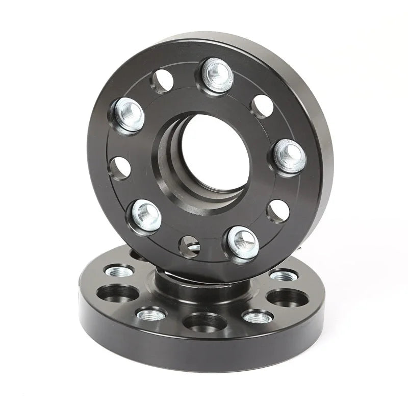 Rugged Ridge Wheel Spacer Black 1 Inch/25 mm 10-17 VW Amarok - Side View