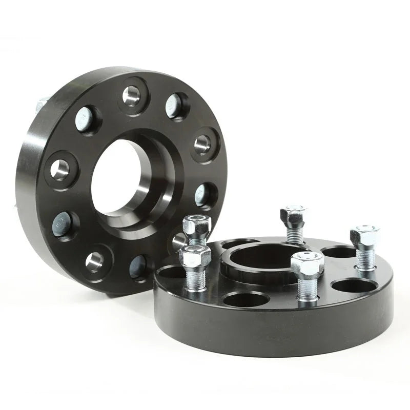 Rugged Ridge Wheel Spacers 1.25 Inch 5 x 5in 99-04 WJ 07-18 Jeep Wrangler JK - Side View