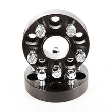 Load image into Gallery viewer, Rugged Ridge Wheel Spacers Black 1.25 inch 15-18 Renegade - Main Product View