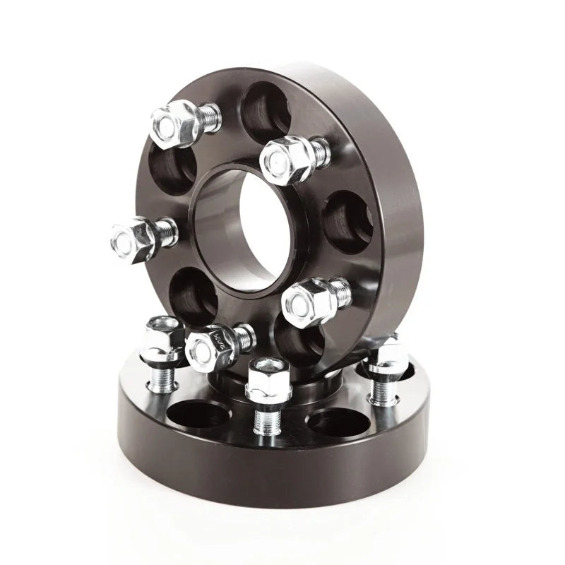 Rugged Ridge Wheel Spacers Black 1.25 inch 15-18 Renegade - Side View