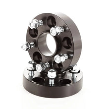 Load image into Gallery viewer, Rugged Ridge Wheel Spacers Black 1.25 inch 15-18 Renegade - Side View