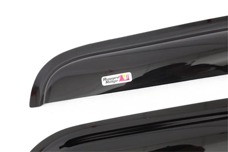 Rugged Ridge Window Rain Deflectors 07-18 Jeep Wrangler JK - Additional View 5