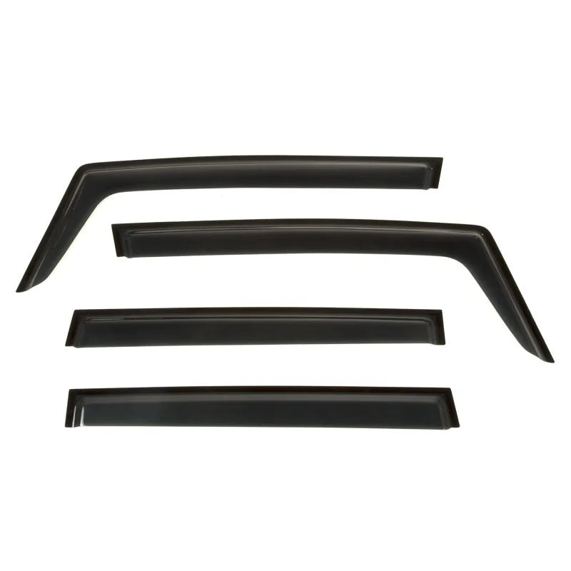 Rugged Ridge Window Visor 4-pc set Black 15-18 Renegade BU - Main Product View