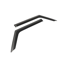 Load image into Gallery viewer, Rugged Ridge Window Visors Matte Black 18-19 2-Door Jeep Wrangler - Back View
