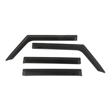 Load image into Gallery viewer, Rugged Ridge Window Visors Matte Black 18-20 Jeep Wrangler JLU/JT - Main Product View