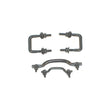 Load image into Gallery viewer, Rugged Ridge Windshield Tie Down Kit Black 55-95 Jeep CJ / Jeep Wrangler - Main Product View