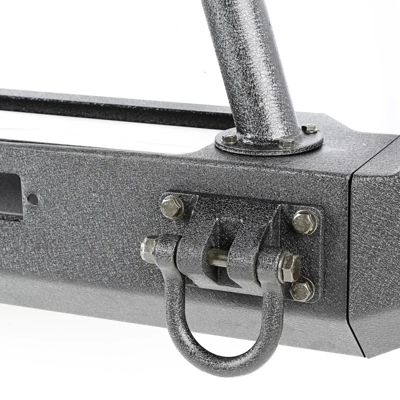 Rugged Ridge XHD Bumper Kit Overrider Ft 76-06 CJ/Jeep Wrangler - Side View