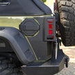 Load image into Gallery viewer, Rugged Ridge XHD Corner Guard Rear 07-18 Jeep Wrangler JKU 4 Door - Back View