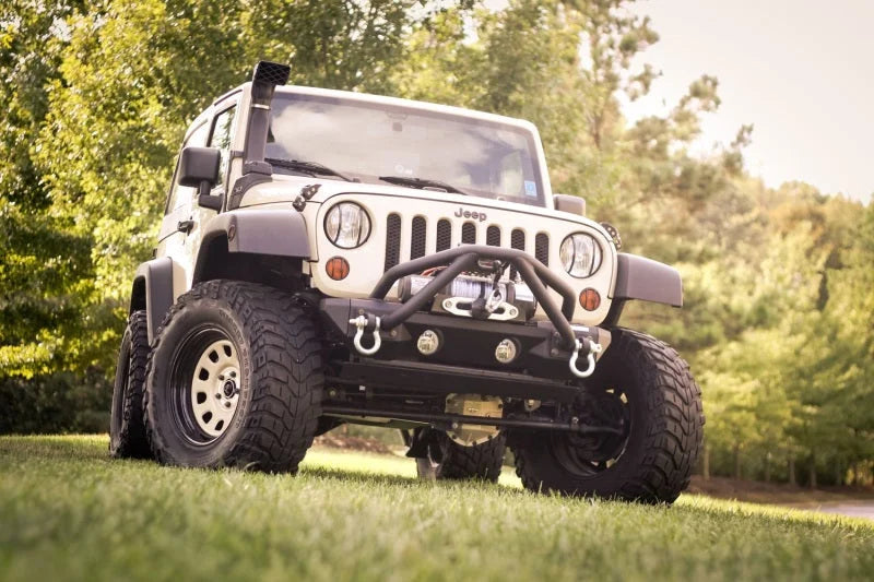 Rugged Ridge XHD High Mount Snorkel Extension 07-18 Jeep Wrangler JK - Side View
